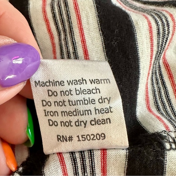 La Ligne New York Women's Striped Long Sleeve Crew Neck Top. Size XSmall - Picture 11 of 11